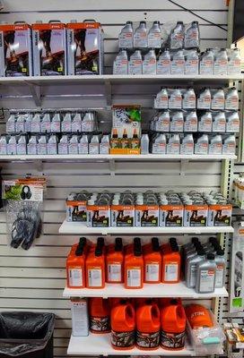 STIHL fuel mix, and lubricants offered for sale!