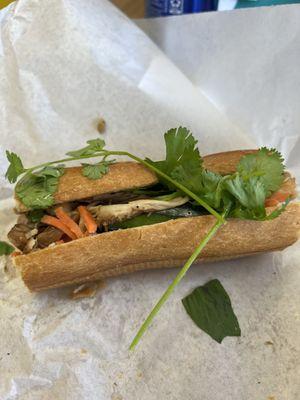 Banm Mi with chicken