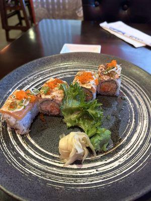 Torched King Salmon Roll