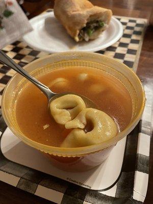 Tortellini Brodo Soup