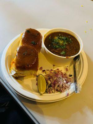 Spicy Pav Bhaji