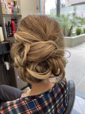 Prom hair by Cindy D.