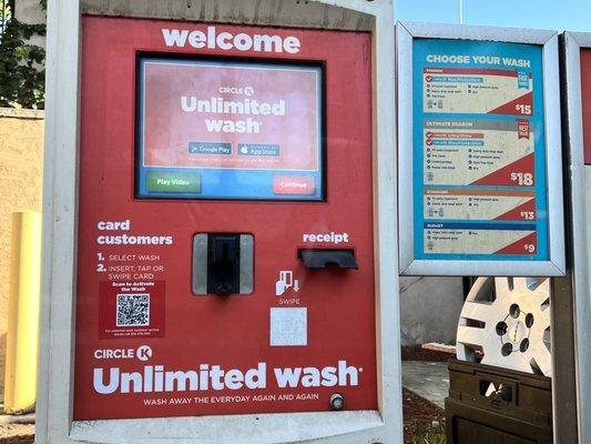 YIKES!!!! The most expensive drive thru car wash I've ever encountered!!