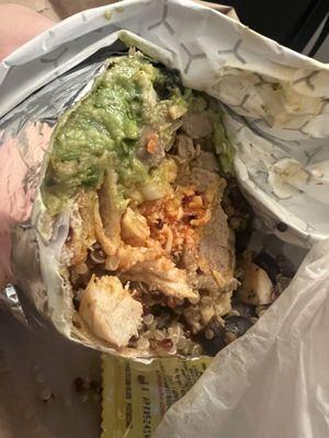 9. Double Protein Burrito