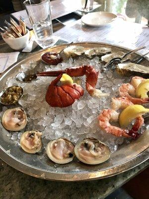 Small seafood sampler.