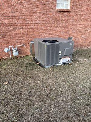 Rheem gas package unit.