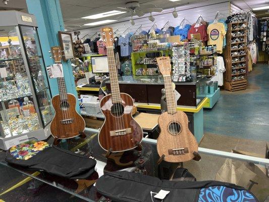 Popular ukuleles