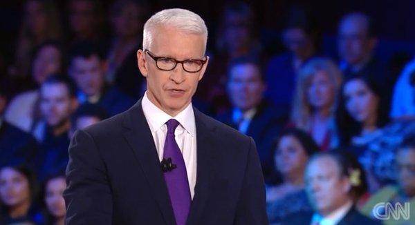 Anderson Cooper wearing the BRANDON