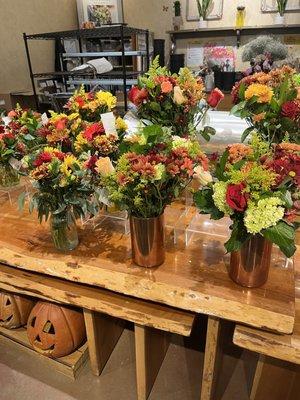 Gorgeous flower display at Wegmans