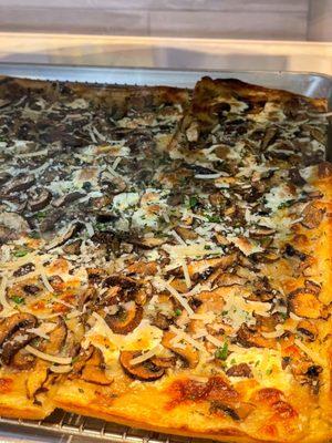 Wild Mushrooms and White Truffle Oil Pizza