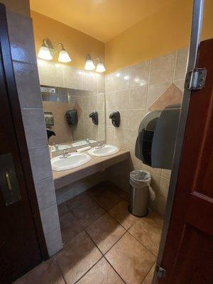 Clean, sparkling restrooms