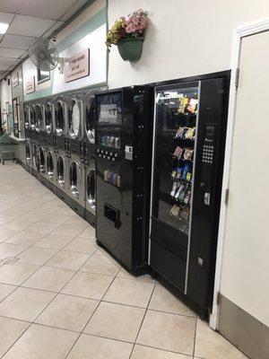 They have snack vending machines