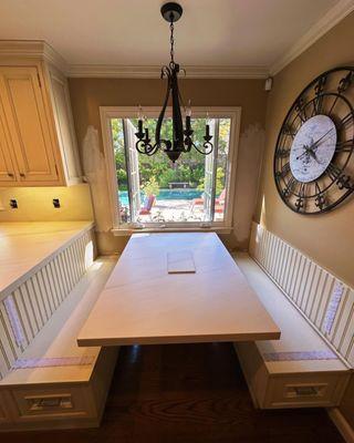 Porcelain Counter Top with Mitered Edge