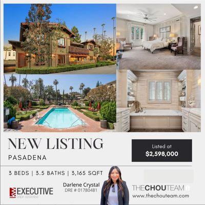 Amazing New Listing!  Prestigious Ambassador Gardens - Pasadena