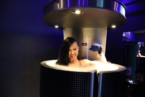 A frequent Cryotherapy user! Our friend took 1st in her physique competition!