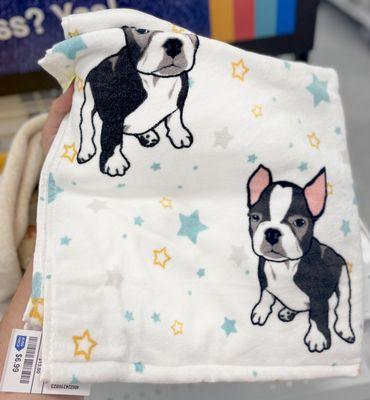 I couldn't pass up on these towels, frenchies are my favorite!