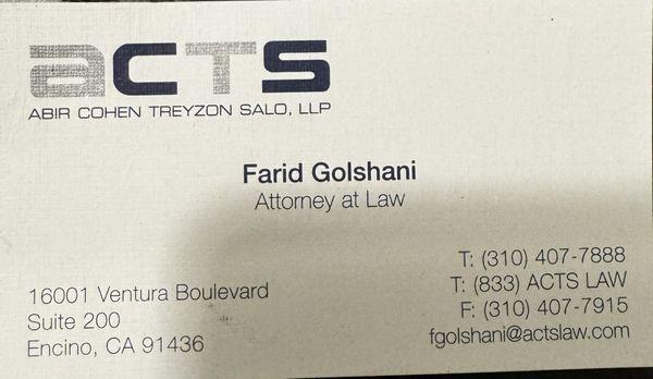 Business card