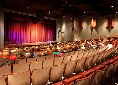 Our beautiful 455 seat theater