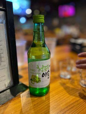 Grape soju