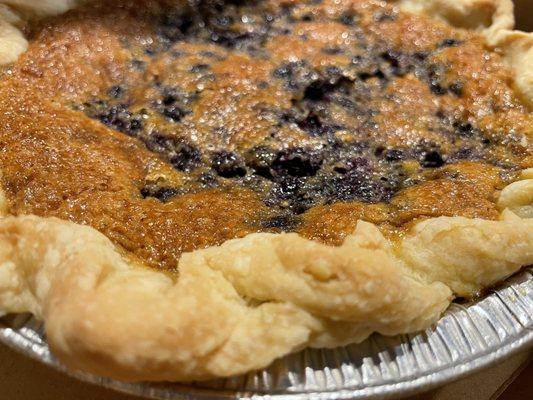 Limited Edition Wild Maine Blueberry Maple Chess Pie! Wow!!! This is my favorite combo!!!