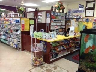 A very welcoming entrance into the pharmacy with snacks and goodies available to keep you satisfied while you wait!