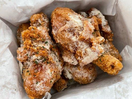 Crispy Fried Chicken with Honey Butter (half)