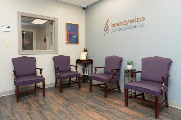 Brandywine Periodontics Reception