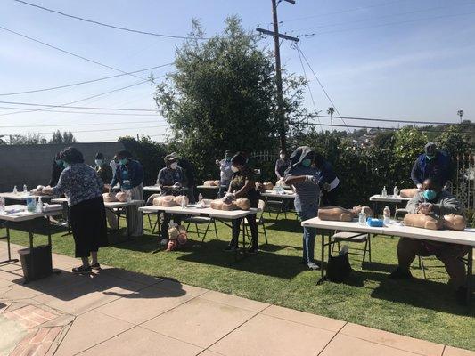 On Site Group CPR Certification Los Angeles