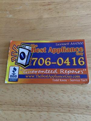 The Best Appliance Guy