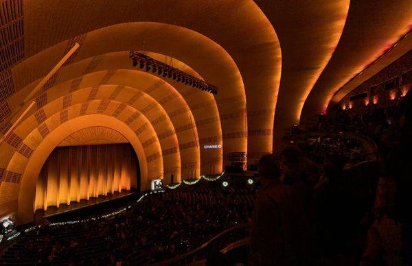 Radio City Music Hall is massive!!