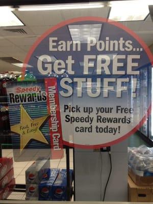 Speedy Rewards Card Promo