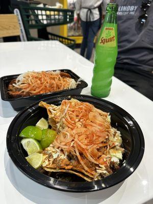 Tacos Dorados and Torta Ahogada