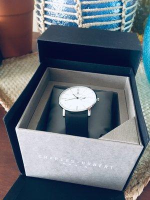 Watch I bought my boyfriend for Christmas. Love it!