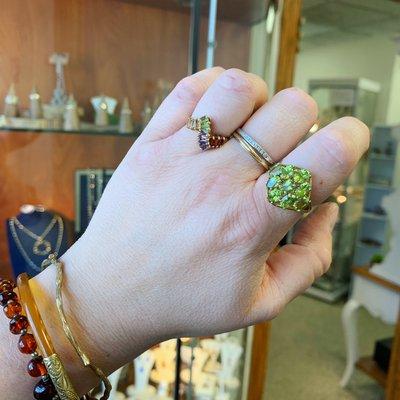 Estate jewelry is kind of our thing.