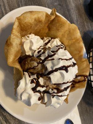 Fried ice cream