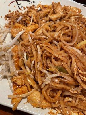 Pad Thai with chicken