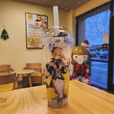 Jean's Tea-puccino with Sky Cream & Oreo (only til the end of the collab, which is the end of Dec 2024)