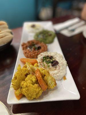 Mezze sampler