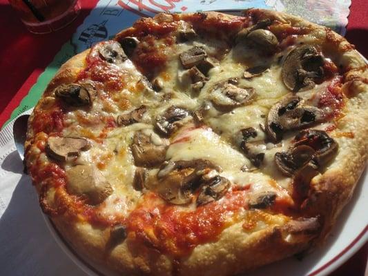 Mushroom Pizza