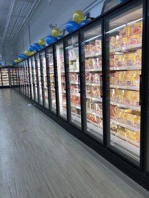 Nice frozen food section