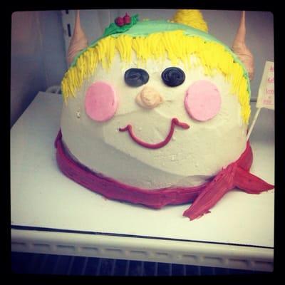 Elf cake for holidays