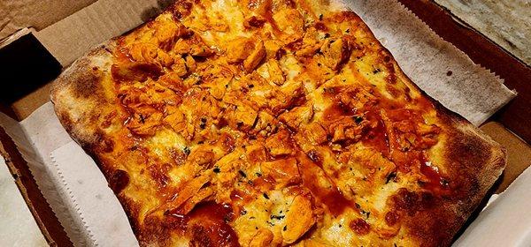 Buffalo chicken pizza