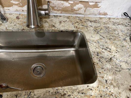 My kitchen counters look wonderful they did such a great job!