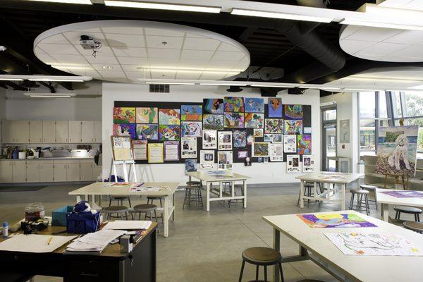 Lower School Art Studio