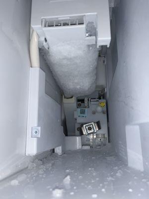 Ice maker issue we needed help with.