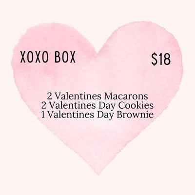 Valentine's Day menu