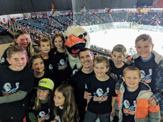 Client Appreciation Party at the Gulls hockey game!