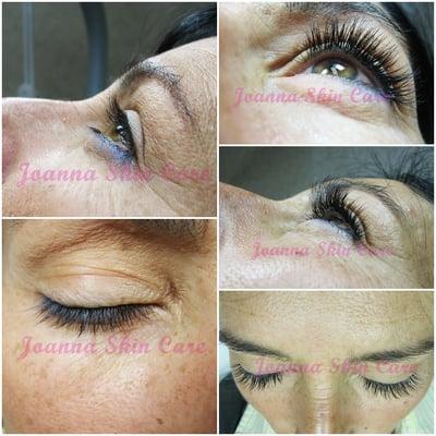 extension done by Joanna (Certified Licensed Esthetician)