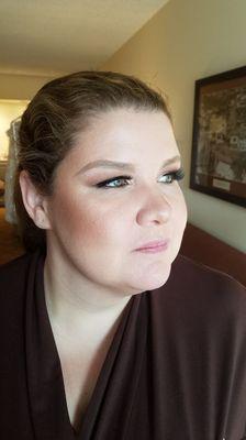 Bridesmaid makeup