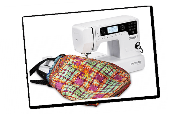 The perfect sewing machine and embroidery combo.  This new bernette is for a very short time at the unbelievable price of $899.